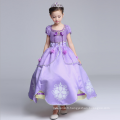 Halloween Hallowmas costume filles princesse vêtements enfants grands longs personnages de dessin animé moelleux tenues en gros manches bouffantes